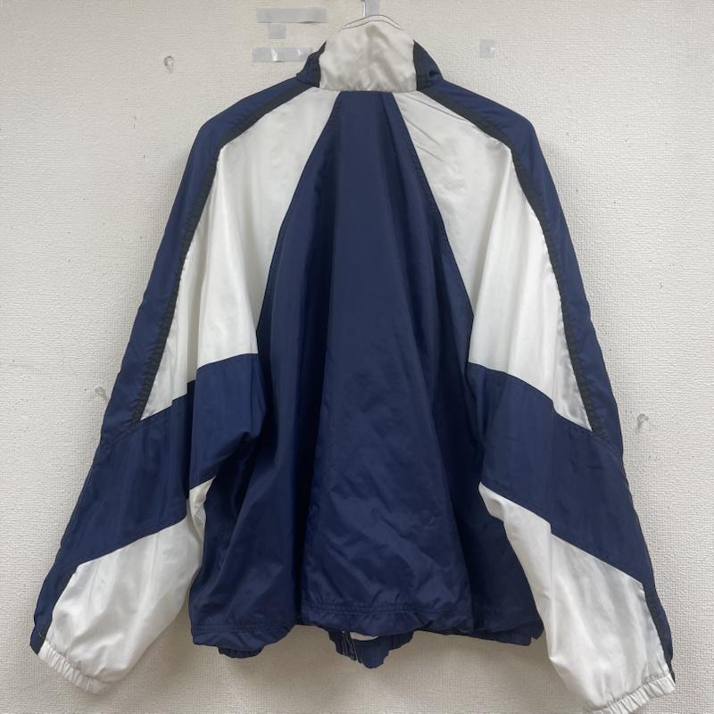 ナイキ NIKE ジャケット、上着 ジャンパー、ブルゾン 90s 白タグ ヴィンテージ ナイロン ジップアップ ジャケット XL 紺 / ネイビー / navy メンズ USED 古着 中古 50163501