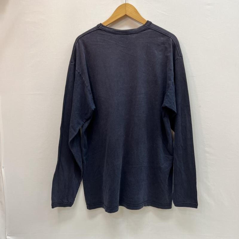 ステューシー STUSSY Tシャツ 長袖 00s ロングスリーブ Tシャツ ロンT オールド XL 紺 / ネイビー / navy メンズ USED 古着 中古 50163508