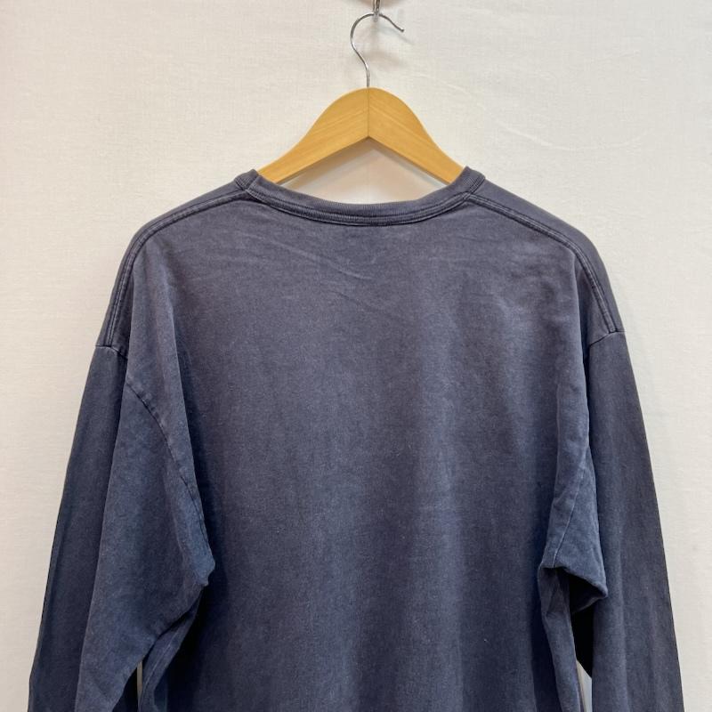 ステューシー STUSSY Tシャツ 長袖 00s ロングスリーブ Tシャツ ロンT オールド XL 紺 / ネイビー / navy メンズ USED 古着 中古 50163508