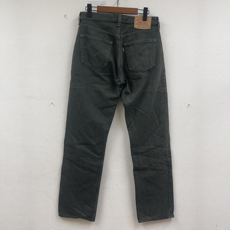 リーバイス Levi s パンツ デニム、ジーンズ 90s 00s 501 ボタンフライ デニム パンツ ダークグリーン 32インチ カーキ / カーキ / khaki メンズ USED 古着 中古 50163510
