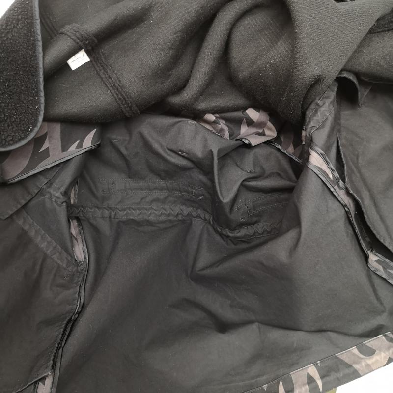 ナンバーナイン NUMBER (N)INE コート コート一般 04AW GIVE期 ギブ期 ハート トライバル N-3B コート 3 黒 / ブラック / black X 紫 / パープル / purple メンズ USED 古着 中古 50163511