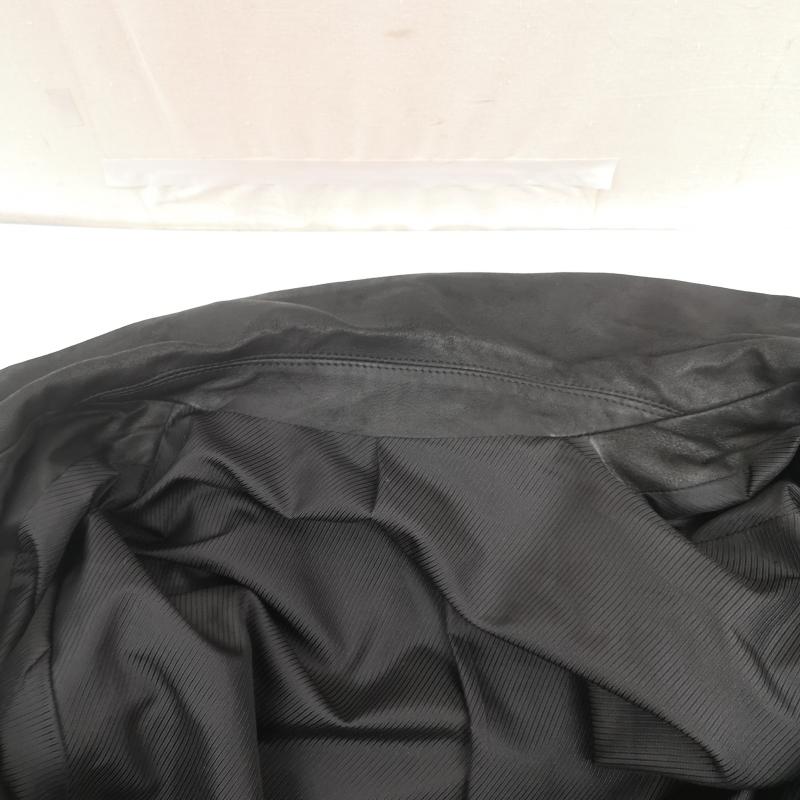 ナンバーナイン NUMBER (N)INE コート コート一般 06AW ノアール期 NOIR期 ドッキング レザー ライダース コート F06-NJ046 3 黒 / ブラック / black メンズ USED 古着 中古 50163513