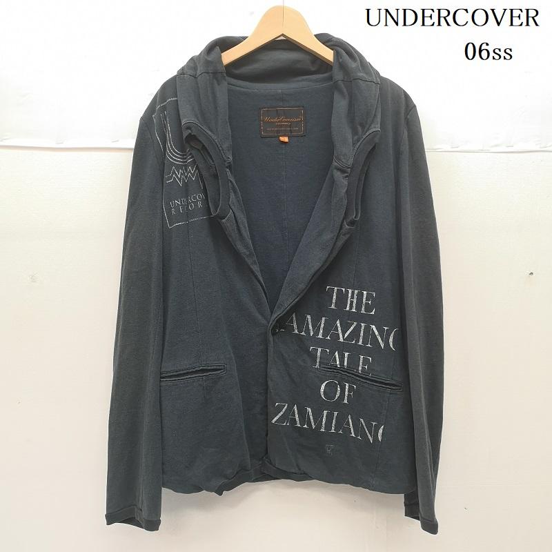 アンダーカバー UNDERCOVER ジャケット、上着 ジャケット、ブレザー 06ss T期 the amazing tale of zamiang ドッキング ジャケット 再構築 6S202-j2 3 黒 / ブラック / black メンズ USED 古着 中古 50163515