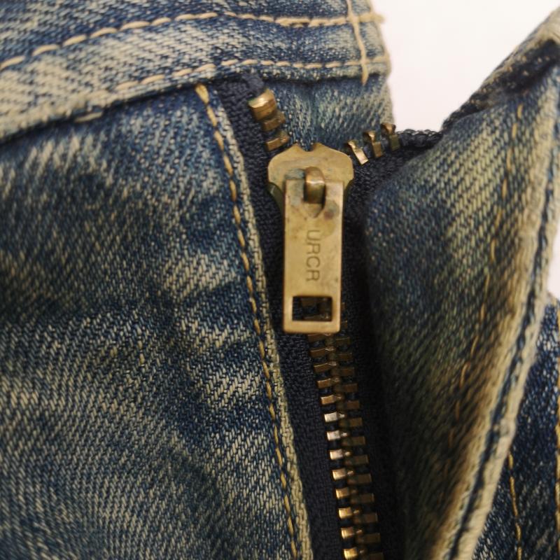 アンダーカバー UNDERCOVER パンツ デニム、ジーンズ 06ss T期 Paint damage denim Pants 6S234-P9 ペイント ダメージ デニムパンツ 3 インディゴ / インディゴ / Indigo メンズ USED 古着 中古 50163517