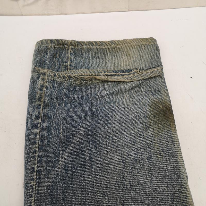 アンダーカバー UNDERCOVER パンツ デニム、ジーンズ 06ss T期 Paint damage denim Pants 6S234-P9 ペイント ダメージ デニムパンツ 3 インディゴ / インディゴ / Indigo メンズ USED 古着 中古 50163517