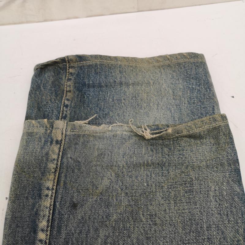 アンダーカバー UNDERCOVER パンツ デニム、ジーンズ 06ss T期 Paint damage denim Pants 6S234-P9 ペイント ダメージ デニムパンツ 3 インディゴ / インディゴ / Indigo メンズ USED 古着 中古 50163517