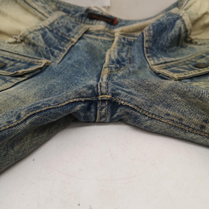アンダーカバー UNDERCOVER パンツ デニム、ジーンズ 06ss T期 Paint damage denim Pants 6S234-P9 ペイント ダメージ デニムパンツ 3 インディゴ / インディゴ / Indigo メンズ USED 古着 中古 50163517