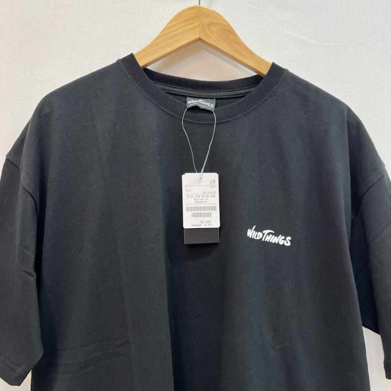 ワイルドシングス WILD THINGS Tシャツ 半袖 フリークスストア別注 サイドポケット Ｔシャツ L 黒 / ブラック / black メンズ USED 古着 中古 50163519