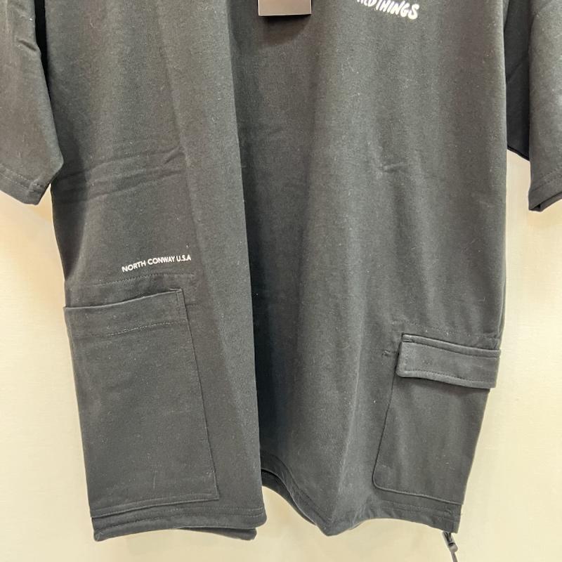 ワイルドシングス WILD THINGS Tシャツ 半袖 フリークスストア別注 サイドポケット Ｔシャツ L 黒 / ブラック / black メンズ USED 古着 中古 50163519