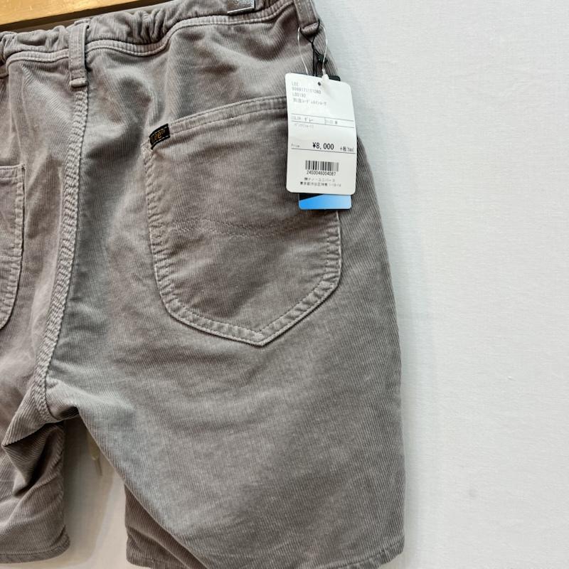リー Lee パンツ ショートパンツ ナノユニバース別注 コーデュロイショーツ クールマックス M 灰 / グレー / gray メンズ USED 古着 中古 50163528