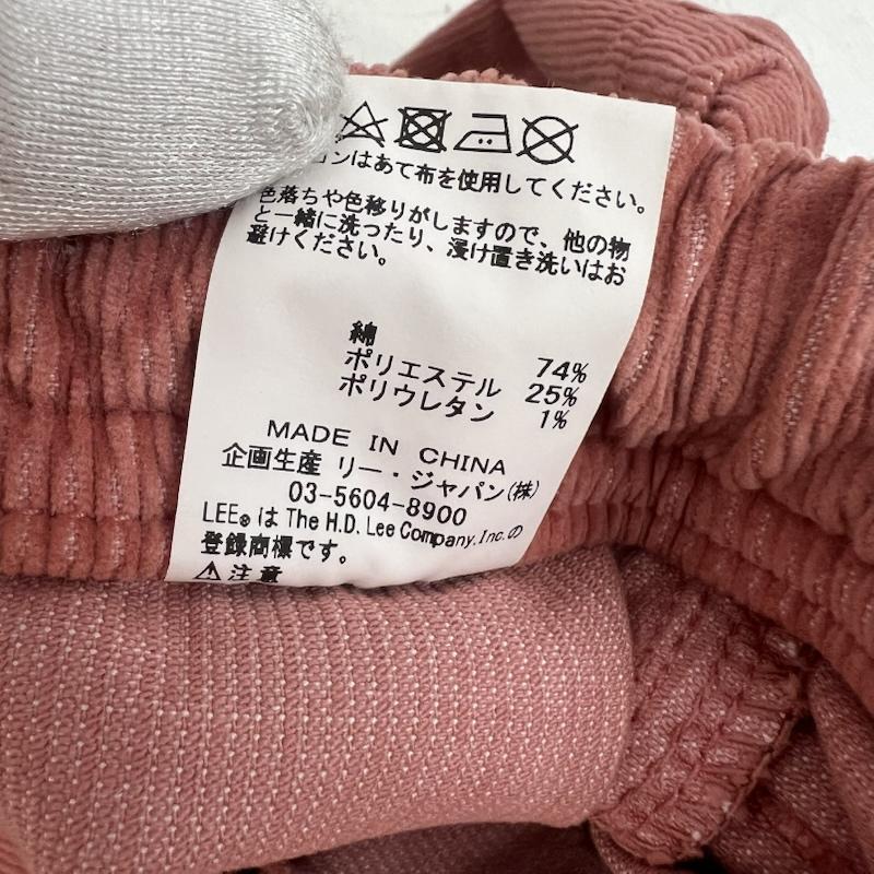 リー Lee パンツ ショートパンツ ナノユニバース別注 コーデュロイショーツ クールマックス M 桃 / ピンク / pink メンズ USED 古着 中古 50163529