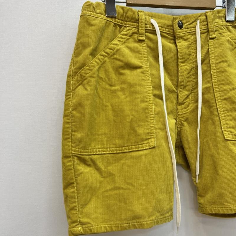 リー Lee パンツ ショートパンツ ナノユニバース別注 コーデュロイショーツ クールマックス M 黄 / イエロー / yellow メンズ USED 古着 中古 50163530