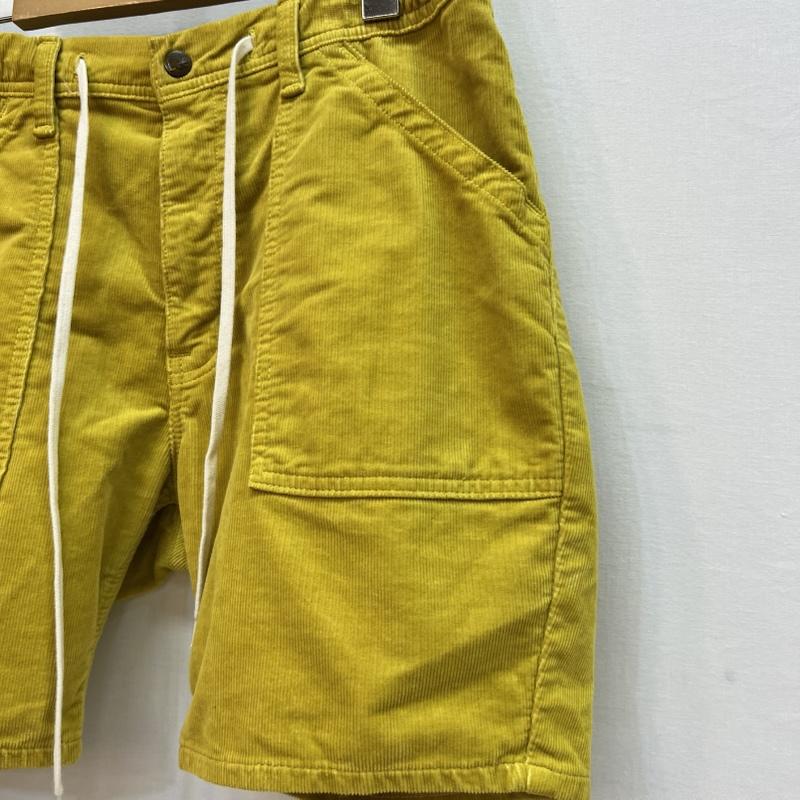 リー Lee パンツ ショートパンツ ナノユニバース別注 コーデュロイショーツ クールマックス M 黄 / イエロー / yellow メンズ USED 古着 中古 50163530