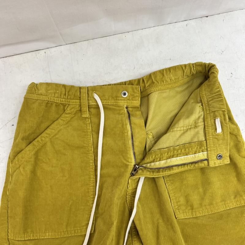 リー Lee パンツ ショートパンツ ナノユニバース別注 コーデュロイショーツ クールマックス M 黄 / イエロー / yellow メンズ USED 古着 中古 50163530