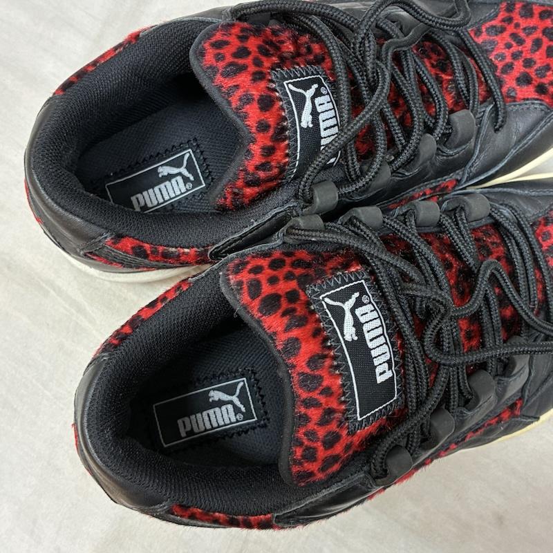 プーマ PUMA スニーカー スニーカー 00s REMO SPOT レモ スポット レオパード オールド ローカット スニーカー 27.5cm メンズ USED 古着 中古 50163535
