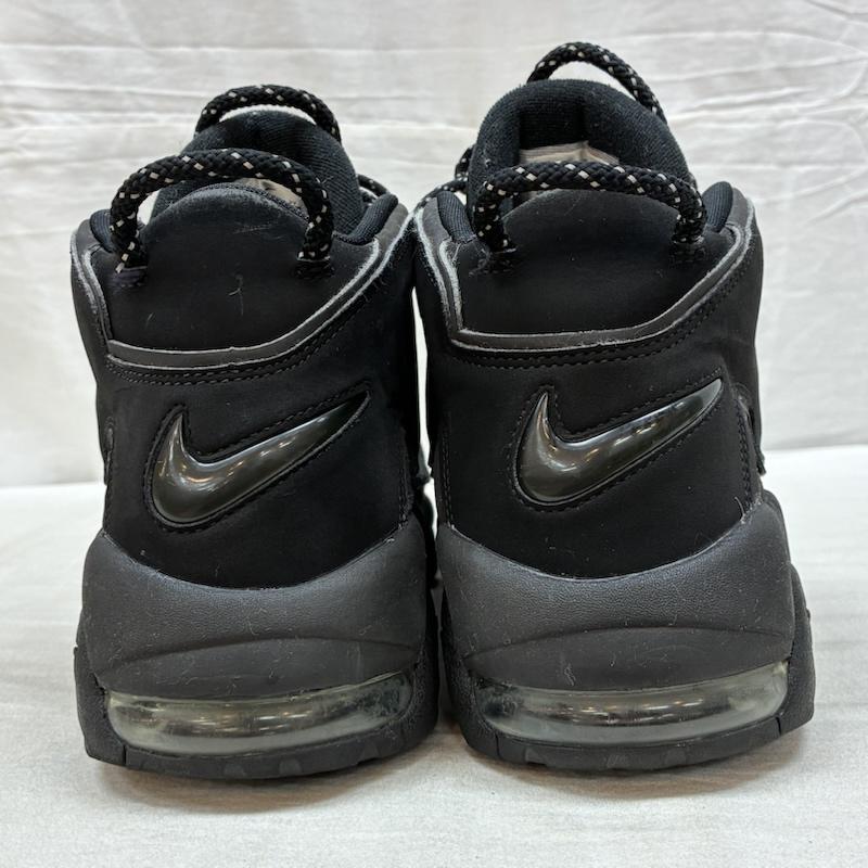 ナイキ NIKE スニーカー スニーカー AIR MORE UPTEMPO BLACK エア モア アップテンポ ブラック 414962-004 モアテン スニーカー 28.5cm メンズ USED 古着 中古 50163538