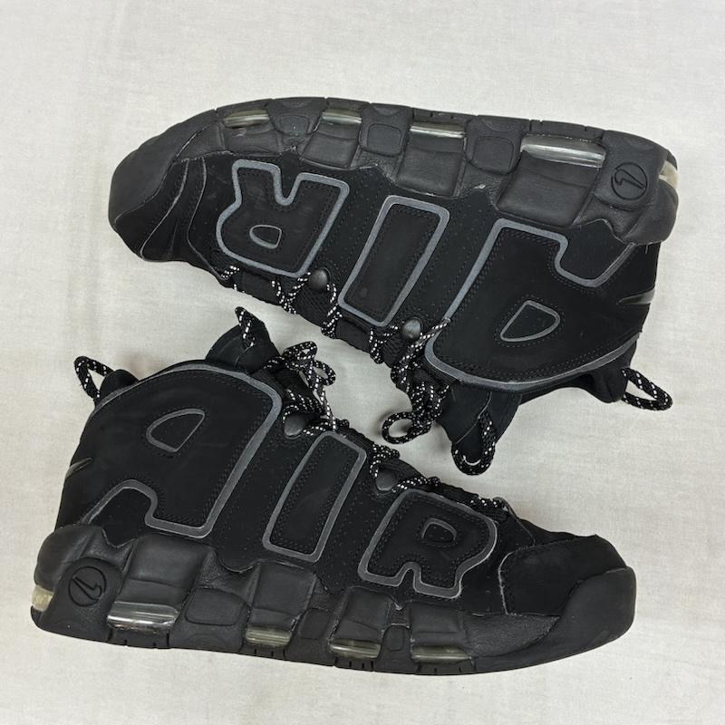 ナイキ NIKE スニーカー スニーカー AIR MORE UPTEMPO BLACK エア モア アップテンポ ブラック 414962-004 モアテン スニーカー 28.5cm メンズ USED 古着 中古 50163538