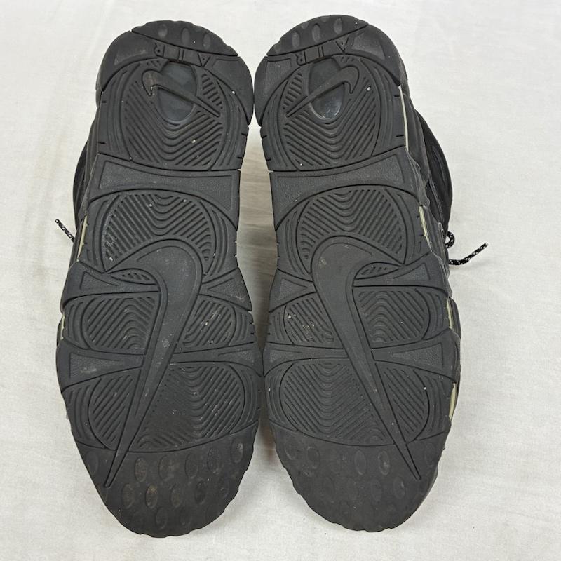 ナイキ NIKE スニーカー スニーカー AIR MORE UPTEMPO BLACK エア モア アップテンポ ブラック 414962-004 モアテン スニーカー 28.5cm メンズ USED 古着 中古 50163538