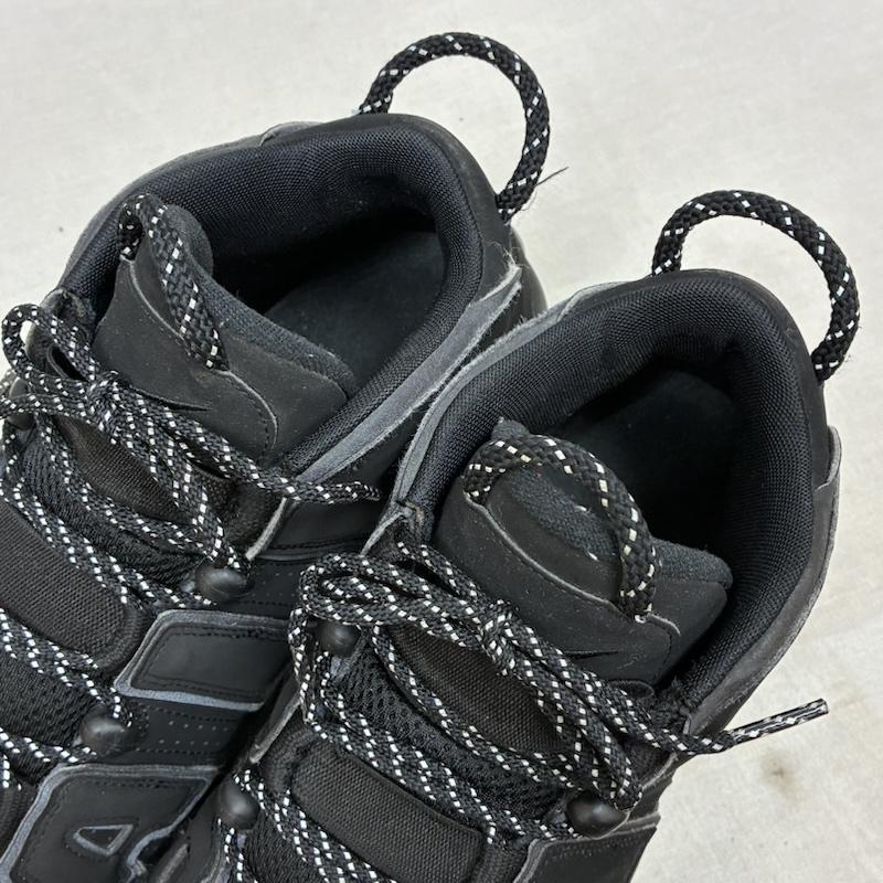ナイキ NIKE スニーカー スニーカー AIR MORE UPTEMPO BLACK エア モア アップテンポ ブラック 414962-004 モアテン スニーカー 28.5cm メンズ USED 古着 中古 50163538
