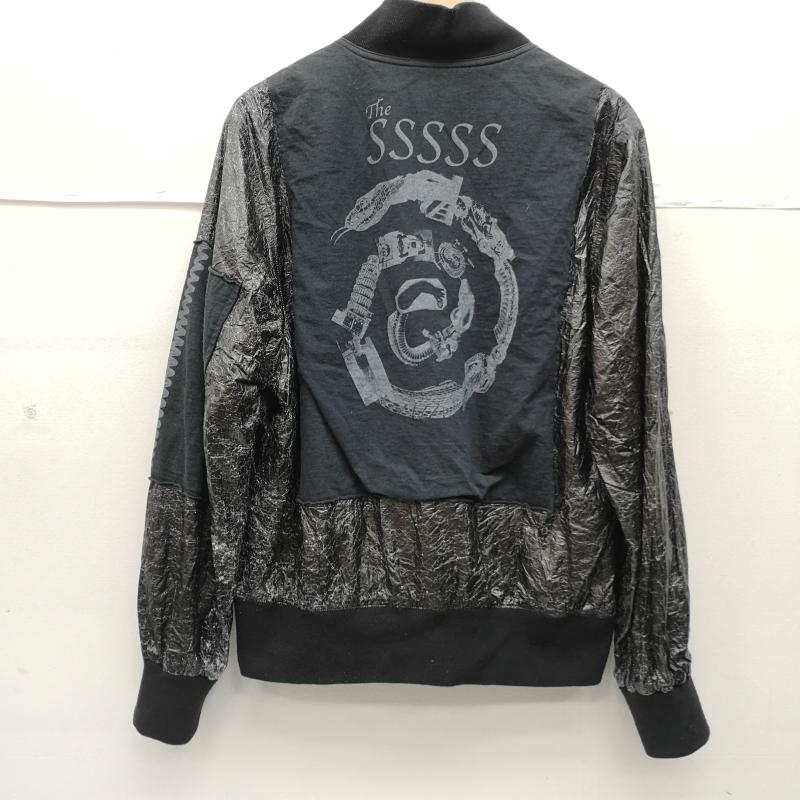 アンダーカバー UNDERCOVER ジャケット、上着 ジャンパー、ブルゾン 06SS T期 パッチ 付き ボンバー ジャケット 6s257-b11 2 黒 / ブラック / black メンズ USED 古着 中古 50163539