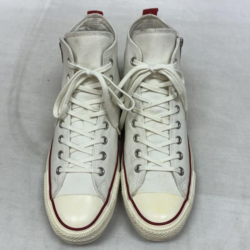 コンバース CONVERSE スニーカー スニーカー DENHAM ALL STAR 100 HI デンハム オールスター ハイカット スニーカー サイドジップ キャンバス 1CL292 28.0cm メンズ USED 古着 中古 50163542