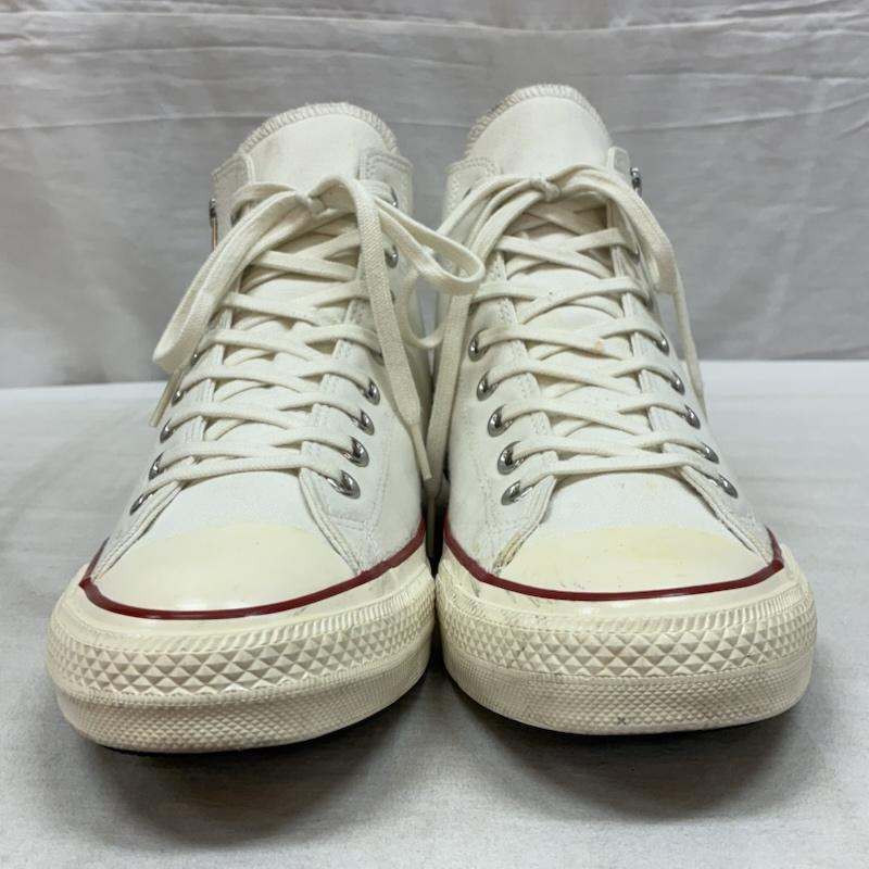 コンバース CONVERSE スニーカー スニーカー DENHAM ALL STAR 100 HI デンハム オールスター ハイカット スニーカー サイドジップ キャンバス 1CL292 28.0cm メンズ USED 古着 中古 50163542