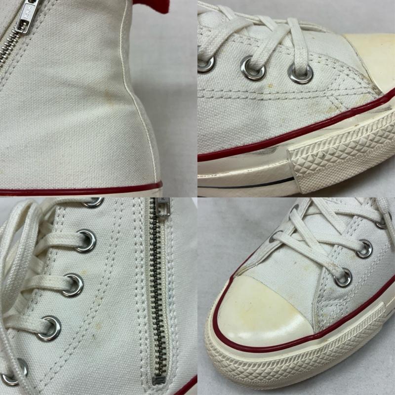 コンバース CONVERSE スニーカー スニーカー DENHAM ALL STAR 100 HI デンハム オールスター ハイカット スニーカー サイドジップ キャンバス 1CL292 28.0cm メンズ USED 古着 中古 50163542