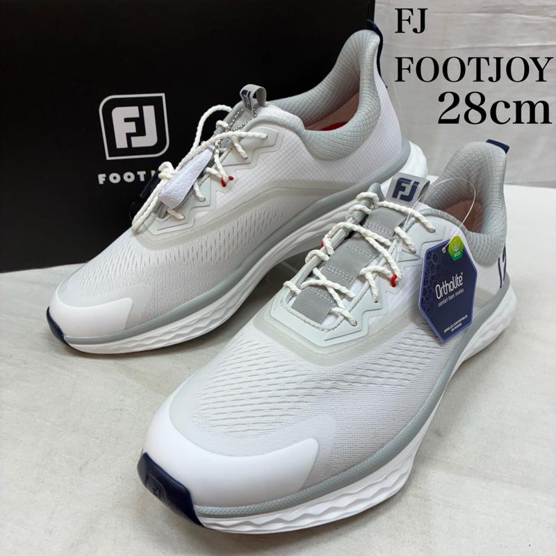 古着 USED スニーカー スニーカー FOOTJOY フットジョイ 56994 スパイクレス ゴルフ シューズ QUANTUM LACED クオンタム レースト 28.0cm メンズ USED 古着 中古 50163545