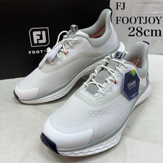 古着 USED スニーカー スニーカー FOOTJOY フットジョイ 56994 スパイクレス ゴルフ シューズ QUANTUM LACED クオンタム レースト 28.0cm メンズ USED 古着 中古 50163545