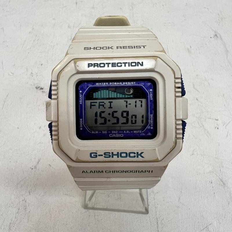 ジーショック G-SHOCK 腕時計 デジタル GLX-5500 G-LIDE デジタル 腕時計 - 白 / ホワイト / white メンズ USED 古着 中古 50163546