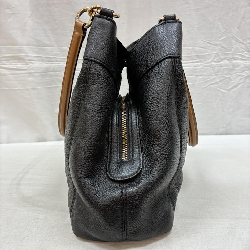 コーチ COACH ショルダーバッグ ショルダーバッグ F38987 シボ革 レザー 肩掛け ショルダー バッグ A4収納 ゴールド金具 - レディース USED 古着 中古 50163549