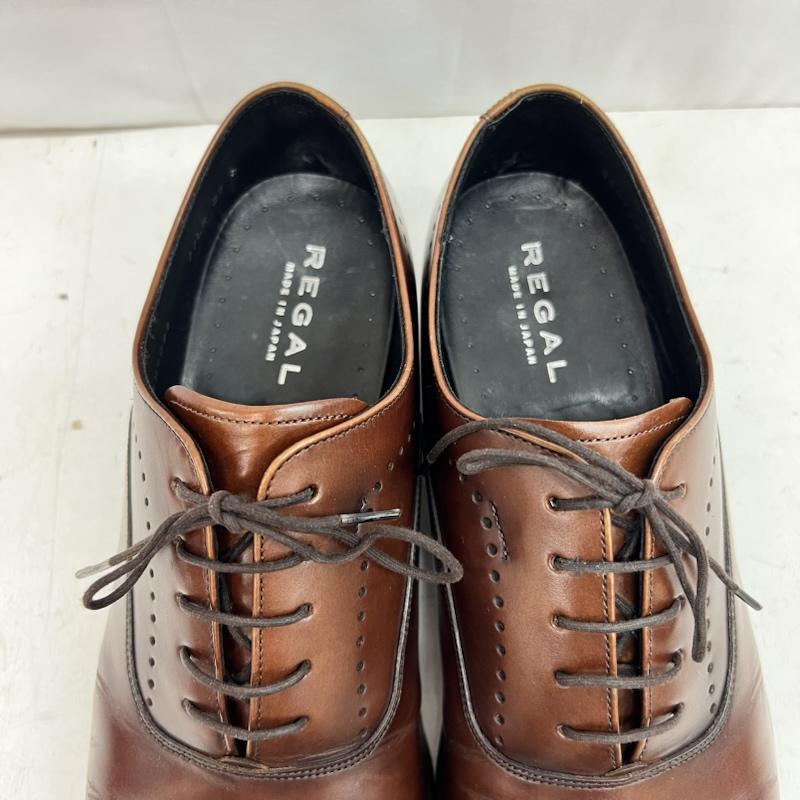 リーガル REGAL 革靴 革靴 11LR レザー ビジネスシューズ ストレートチップ 27.0cm 茶 / ブラウン / brown メンズ USED 古着 中古 50163554