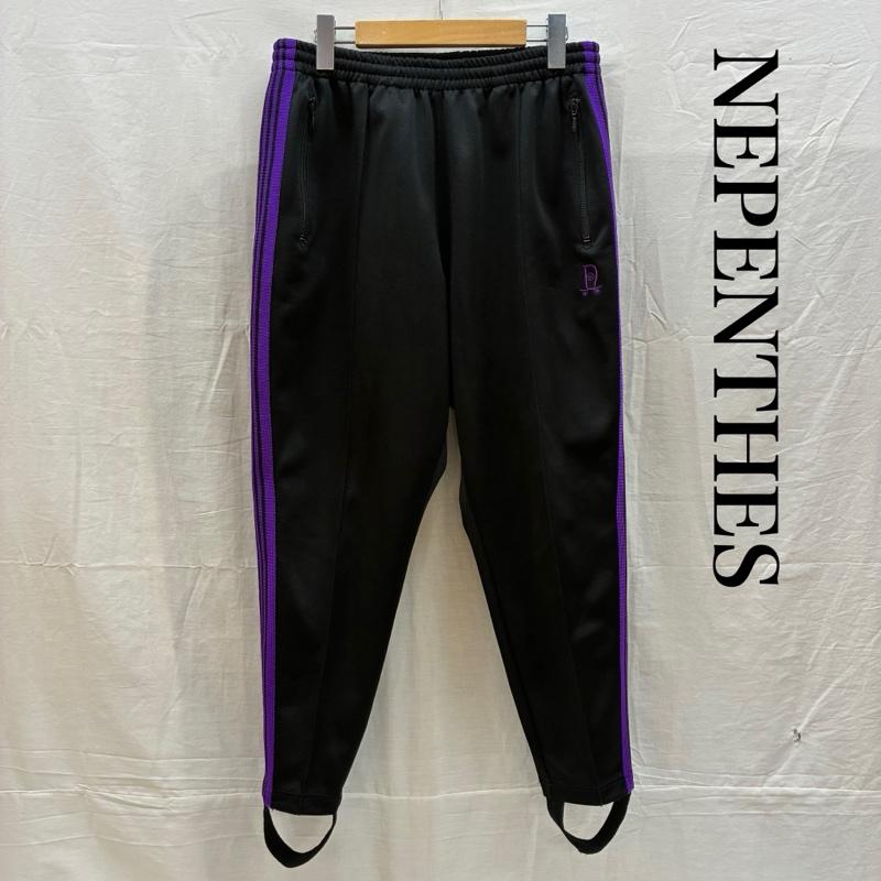 ネペンテス NEPENTHES ボトムス ボトムス SB BEAMS サイドライン テーパード トラックパンツ S メンズ USED 古着 中古 50163556