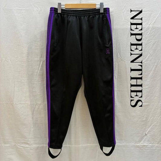 ネペンテス NEPENTHES ボトムス ボトムス SB BEAMS サイドライン テーパード トラックパンツ S メンズ USED 古着 中古 50163556