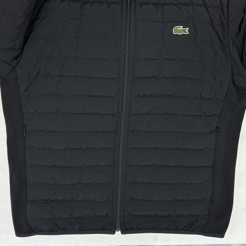 ラコステ LACOSTE ジャケット、上着 ダウンジャケット 22AW サイド リブ ニット スタンド カラー キルティング ダウン ジャケット BH2301L 48 メンズ USED 古着 中古 50163559