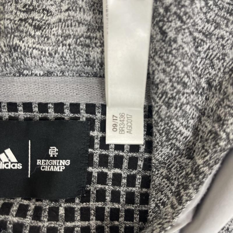アディダス adidas パーカー 長袖 REIGNING CHAMP コラボ プルオーバー パーカー br3436 S 灰 / グレー / gray メンズ USED 古着 中古 50163561