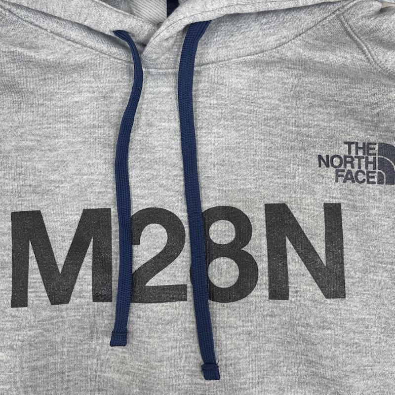 ザノースフェイス THE NORTH FACE パーカー 長袖 M28N ロゴ プリント ヘザード スウェット フーディ パーカー nt61696m XL 灰 / グレー / gray メンズ USED 古着 中古 50163562