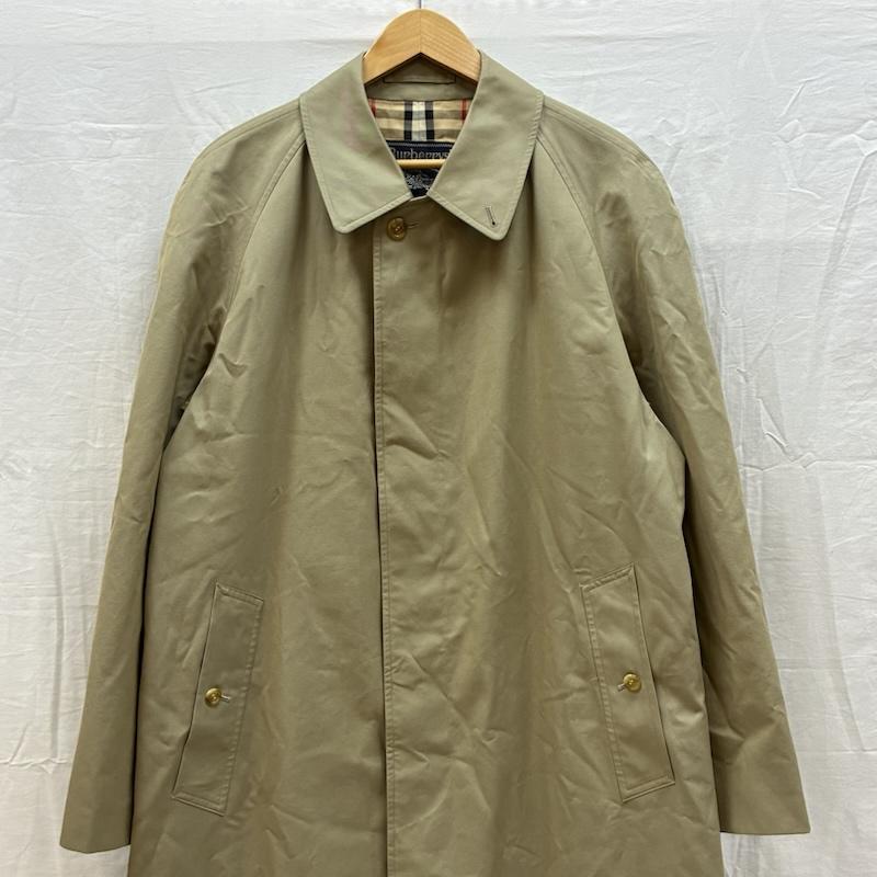 バーバリー BURBERRY コート コート一般 90s 裏ノバチェック ステンカラー コート - メンズ USED 古着 中古 50163563