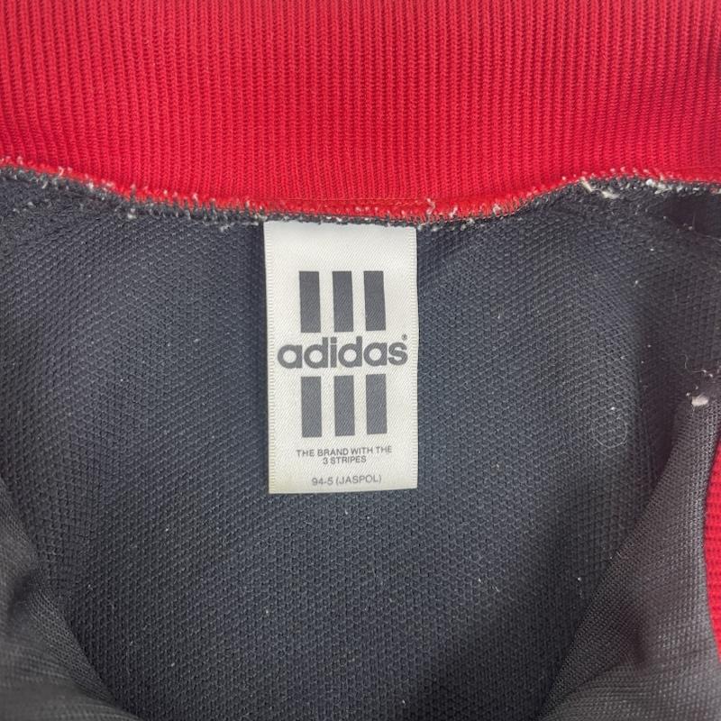 アディダス adidas ジャケット、上着 ジャンパー、ブルゾン 90s デサント製 トラック ジャケット ジャージ as-2732 L 黒 / ブラック / black メンズ USED 古着 中古 50163567