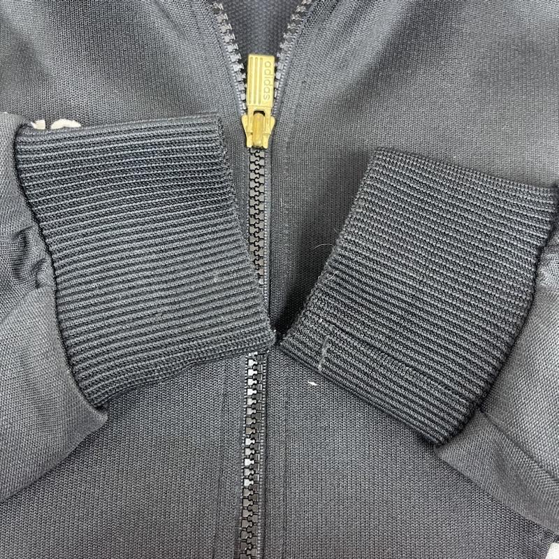 アディダス adidas ジャケット、上着 ジャンパー、ブルゾン 90s デサント製 トラック ジャケット ジャージ as-2732 L 黒 / ブラック / black メンズ USED 古着 中古 50163567