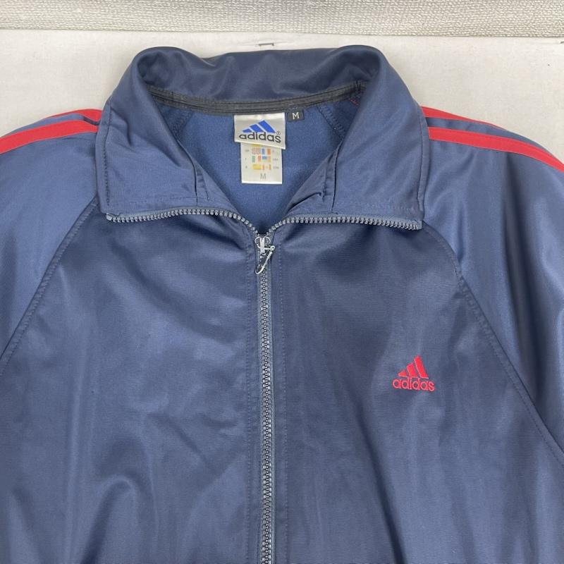 アディダス adidas ジャケット、上着 ジャンパー、ブルゾン 90s 00s 万国旗タグ トラック ジャケット ジャージ アウター M 紺 / ネイビー / navy メンズ USED 古着 中古 50163570