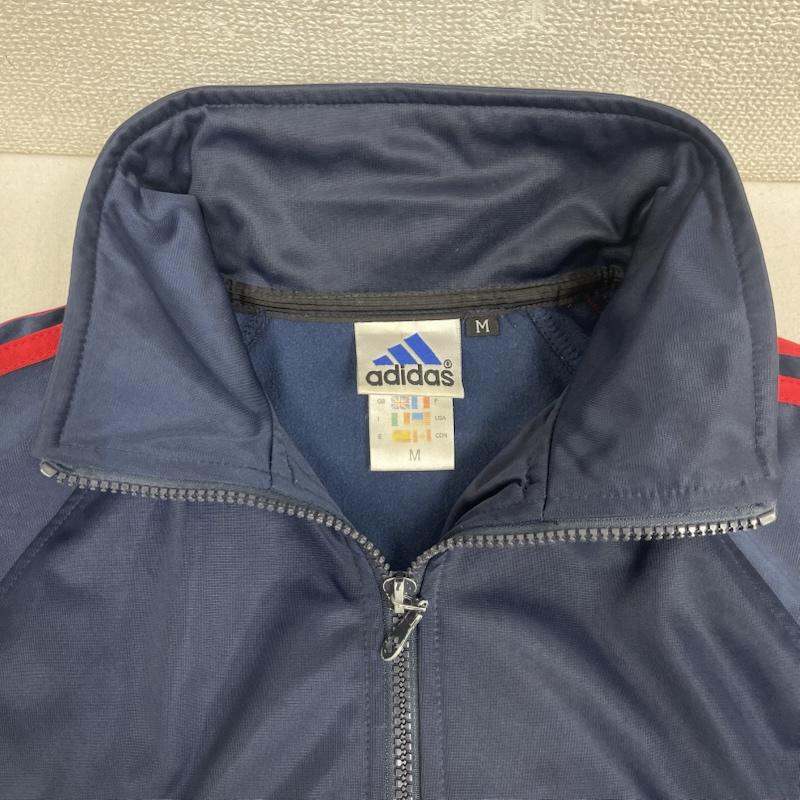 アディダス adidas ジャケット、上着 ジャンパー、ブルゾン 90s 00s 万国旗タグ トラック ジャケット ジャージ アウター M 紺 / ネイビー / navy メンズ USED 古着 中古 50163570