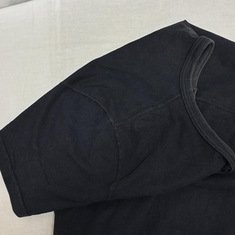 ザリアルマッコイズ THE REAL McCOY S Tシャツ 半袖 ロゴ プリント クルーネック 半袖 Tシャツ L 黒 / ブラック / black メンズ USED 古着 中古 50163578