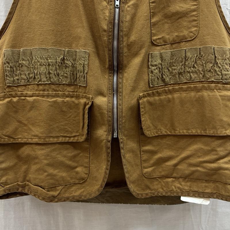 ヴィンテージ VINTAGE ベスト ベスト AMERICAN FIELD 60-70年代 ハンティング ベスト IDEAL SIMCO ZIP 60s 70s - メンズ USED 古着 中古 50163584