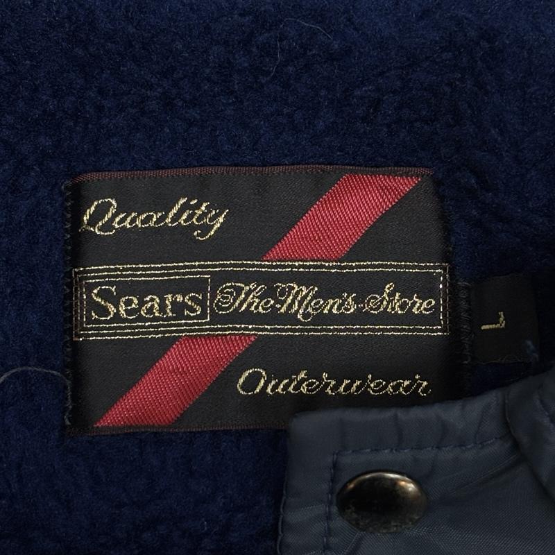 シアーズ SEARS ジャケット、上着 ジャンパー、ブルゾン 70年代 ビンテージ ナイロン コーチ ジャケット ボアライナー 70s VINTAGE L 紺 / ネイビー / navy メンズ USED 古着 中古 50163585