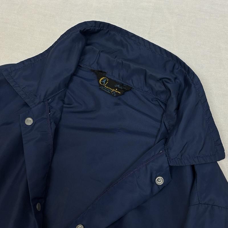 チャンピオン Champion ジャケット、上着 ジャンパー、ブルゾン 70年代 ビンテージ Cインランタグ ナイロン コーチ ジャケット 70s VINTAGE - 紺 / ネイビー / navy メンズ USED 古着 中古 50163586