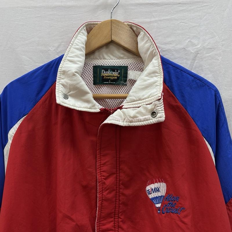 古着 USED ジャケット、上着 ジャンパー、ブルゾン Dunbrooke 90年代 ビンテージ USA製 ナイロン トラック ジャケット 90s VINTAGE L メンズ USED 古着 中古 50163587