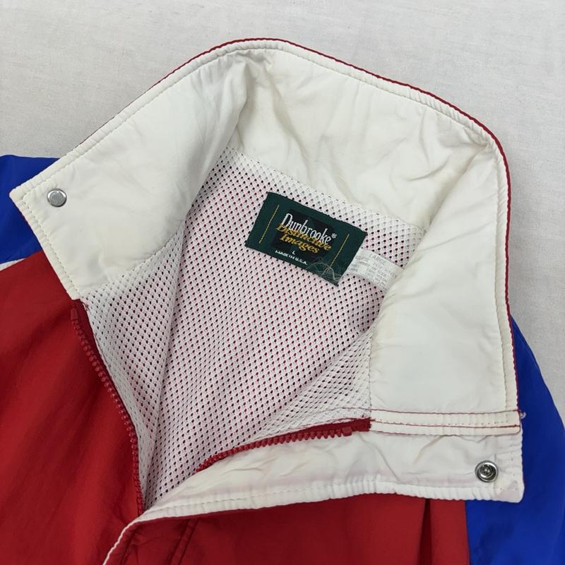 古着 USED ジャケット、上着 ジャンパー、ブルゾン Dunbrooke 90年代 ビンテージ USA製 ナイロン トラック ジャケット 90s VINTAGE L メンズ USED 古着 中古 50163587