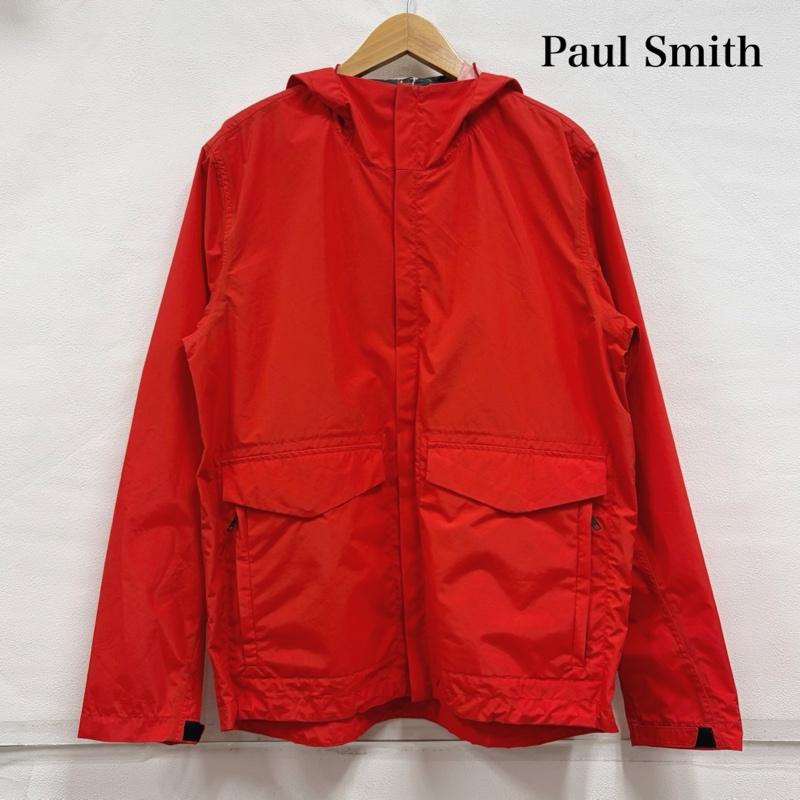 ポールスミス Paul Smith ジャケット、上着 ジャンパー、ブルゾン マウンテンパーカー ジップアップ ナイロン ジャケット フーデッド M 無地 赤 / レッド / red メンズ USED 古着 中古 50163598