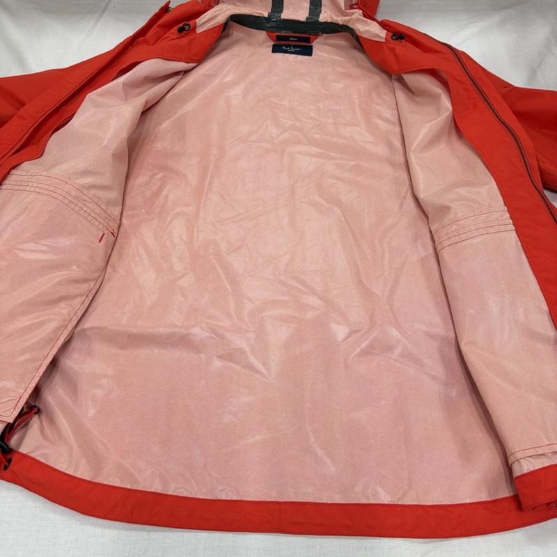 ポールスミス Paul Smith ジャケット、上着 ジャンパー、ブルゾン マウンテンパーカー ジップアップ ナイロン ジャケット フーデッド M 無地 赤 / レッド / red メンズ USED 古着 中古 50163598